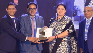 Gold trophy for best export of continuous viscose yarn